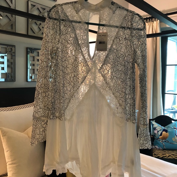 Free People Secrets Origins dress / tunic xs - Picture 4 of 5